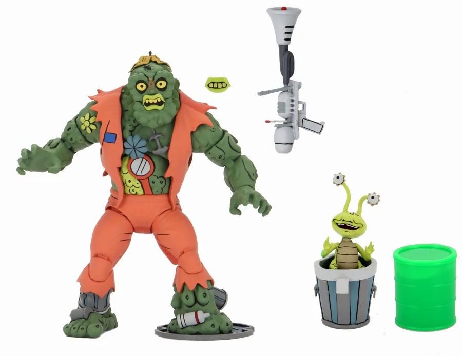 Teenage Mutant Ninja Turtles 1980 Cartoon 7 Inch Action Figure Ultimate Series - Muckman (Sub-Standard Packaging) - Image 3