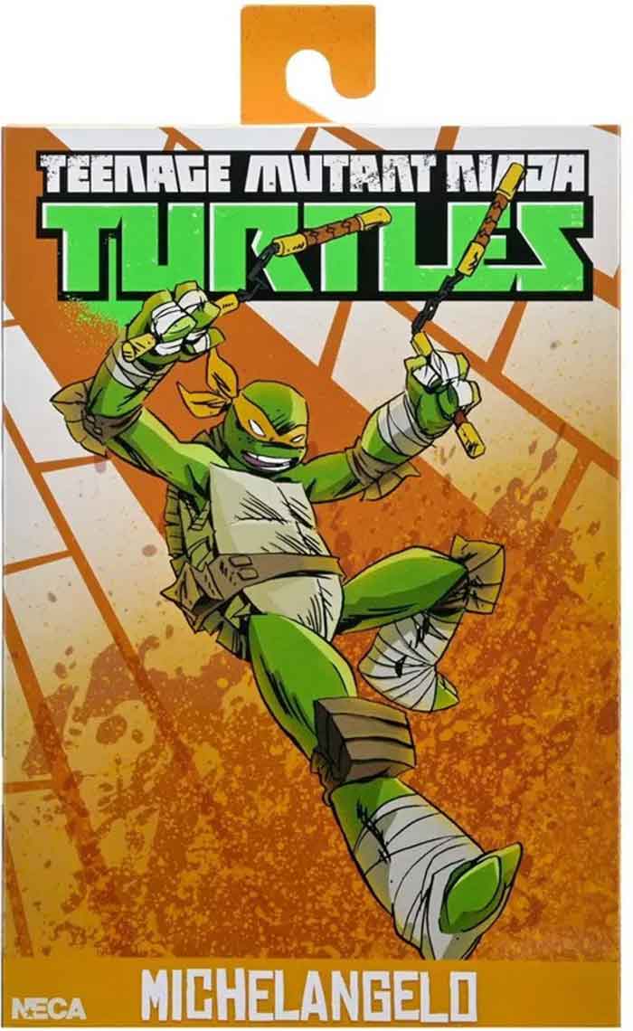 Teenage Mutant Ninja Turtles 2012 Cartoon 6 Inch Action Figure Ultimate - Michelangelo - Image 2