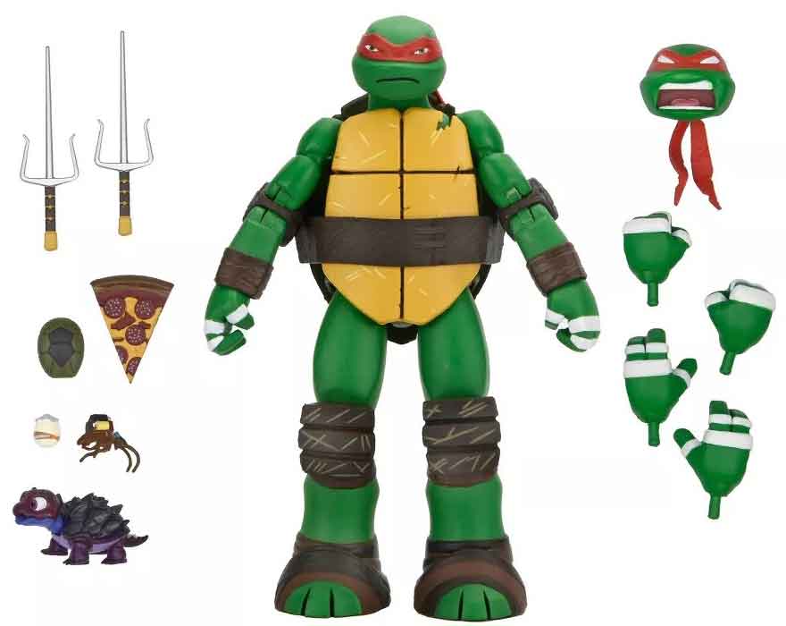 Teenage Mutant Ninja Turtles 2012 Cartoon 6 Inch Action Figure Ultimate - Raphael - Image 3