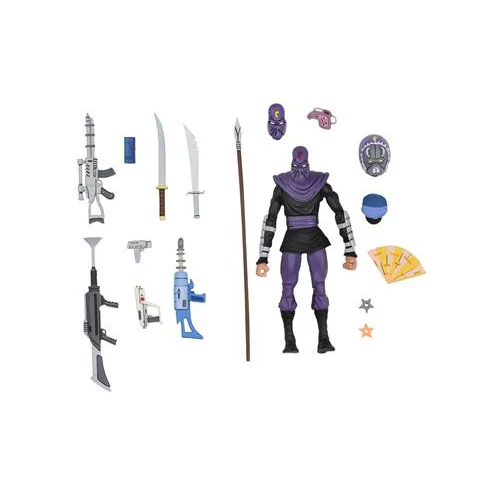 Teenage Mutant Ninja Turtles Cartoon Series 7 Inch Action Figure Deluxe - Foot Soldier - Image 2