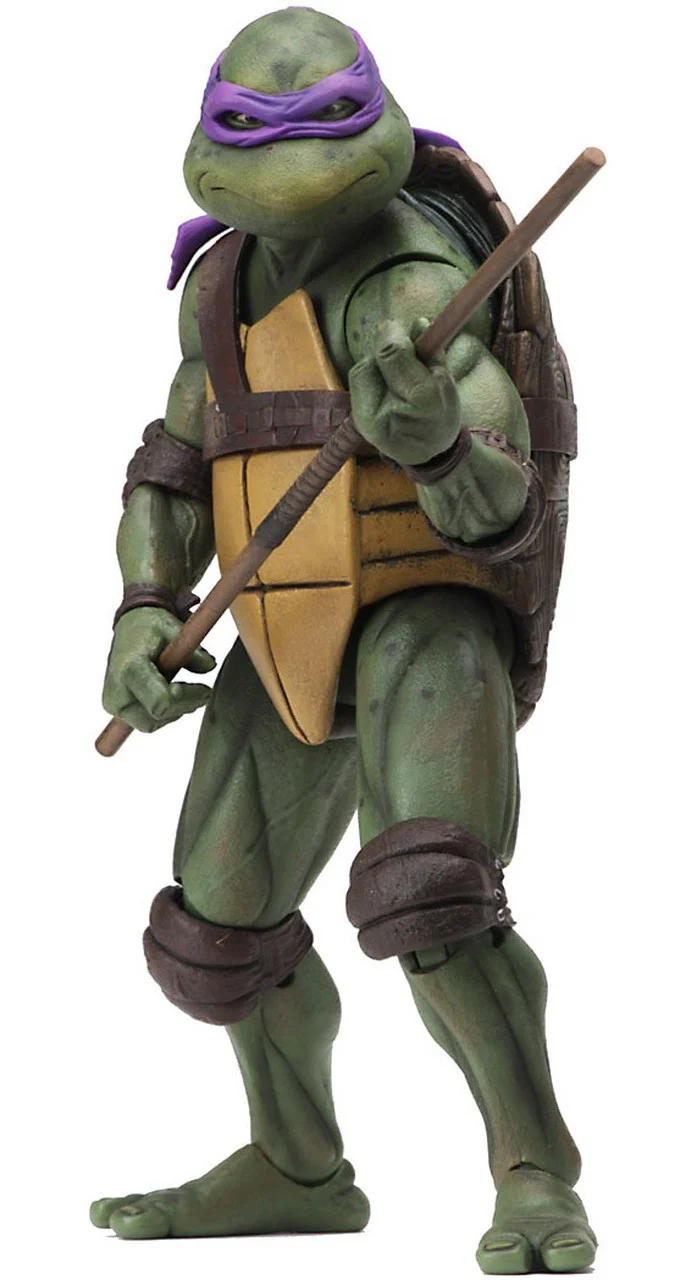 Teenage Mutant Ninja Turtles 6 Inch Action Figure Exclusive - Donatello 1990 Movie Version - Image 2