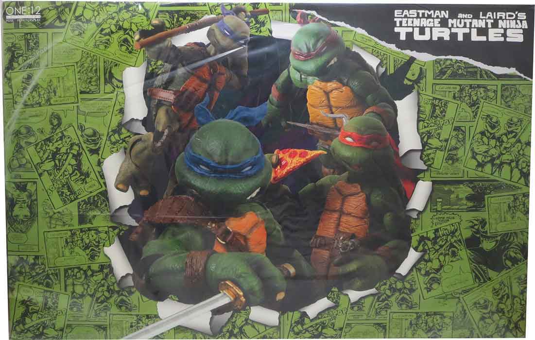Teenage Mutant Ninja Turtles One:12 Collective 6 Inch Action Figure Box Set - Turtles 4-Pack - Image 3