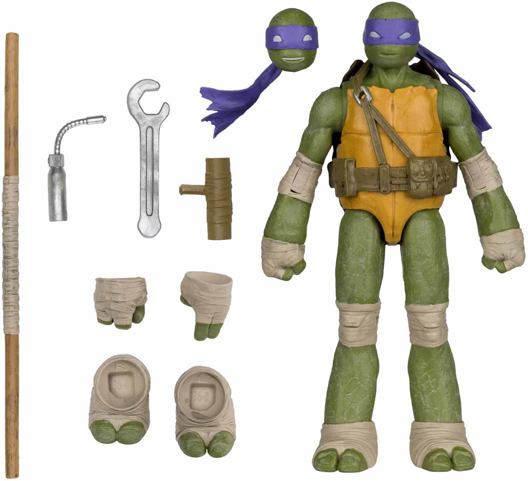 Teenage Mutant Ninja Turtles Page Punchers 5 Inch Action Figure Wave 1 - Donatello - Image 2