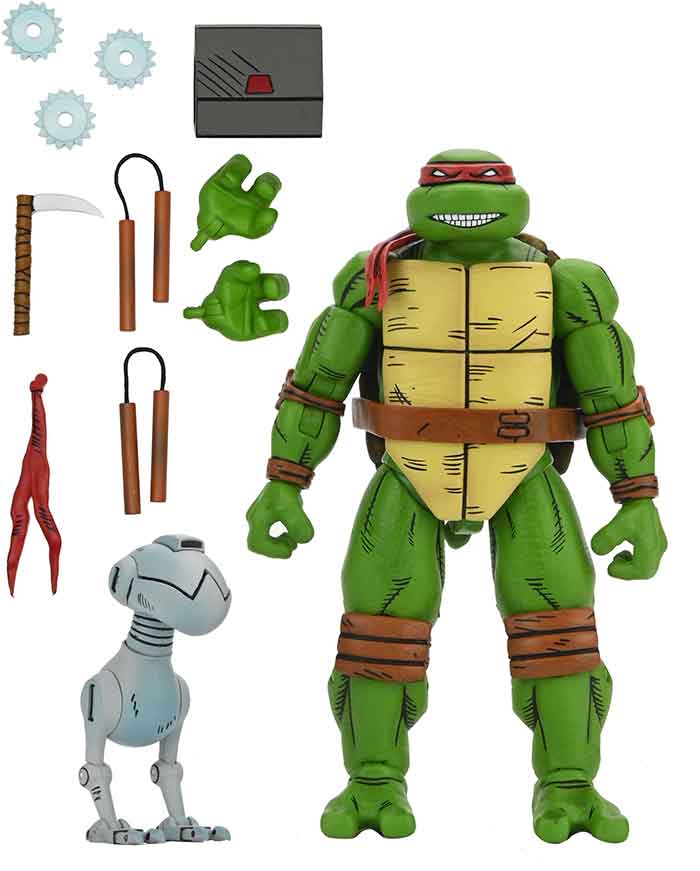Teenage Mutant Ninja Turtles 7 Inch Action Figure Return To New York - Michelangelo - Image 2