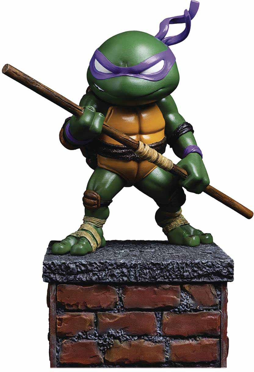 Teenage Mutant Ninja Turtles SDCC 8 Inch Action Figure Minoco Diorama Exclusive - Donatello V2 - Image 2