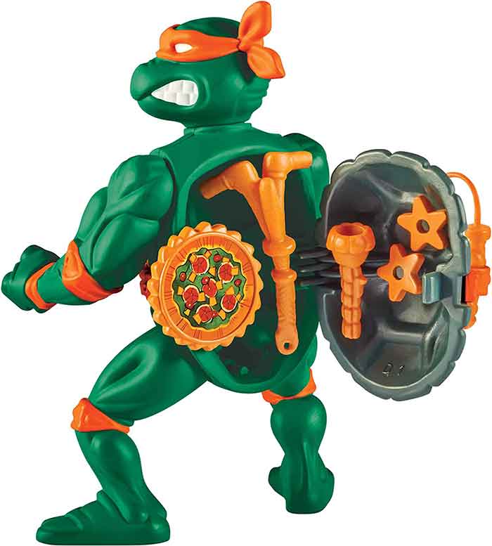 Teenage Mutant Ninja Turtles 4 Inch Action Figure Storage Shell - Michelangelo - Image 2