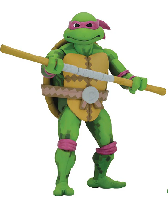 Teenage Mutant Ninja Turtles 7 Inch Action Figure Turtles In Time Series 1 - Donatello - Image 2