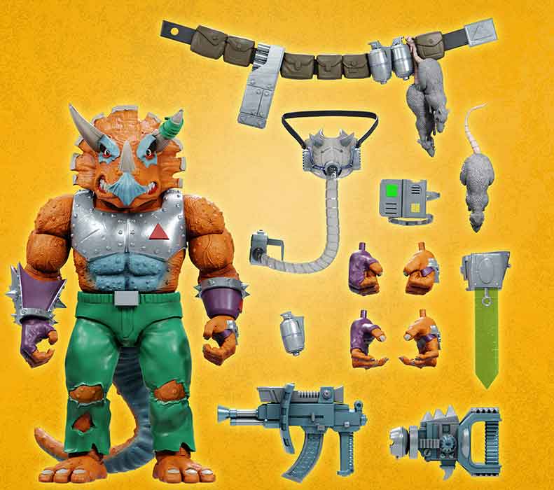 Teenage Mutant Ninja Turtles 8 Inch Action Figure Ultimates - Triceraton - Image 2
