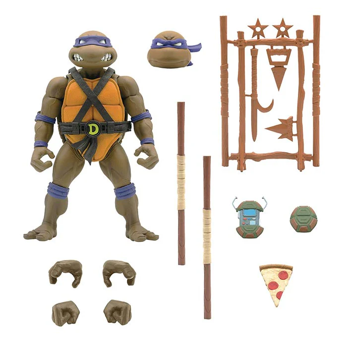 Teenage Mutant Ninja Turtles 7 Inch Action Figure Ultimates Wave 4 - Donatello - Image 2