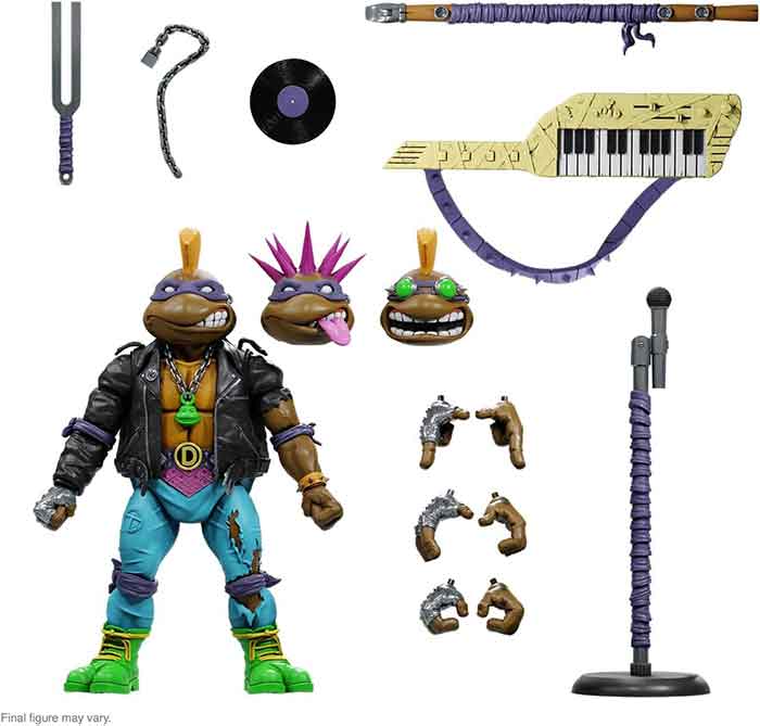 Teenage Mutant Ninja Turtles 7 Inch Action Figure Ultimates Wave 7 - Punker Don - Image 2