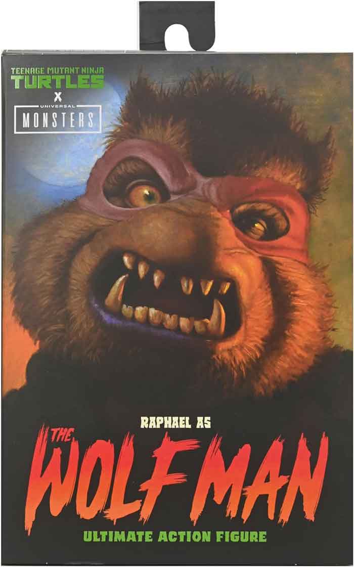 Teenage Mutant Ninja Turtles Universal Monsters 7 Inch Action Figure Ultimate - Raphael as The Wolfman - Image 2