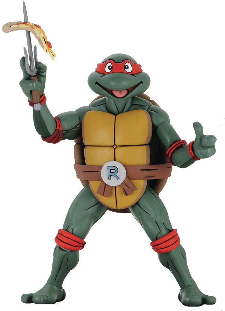 Teenage Mutant Ninja Turtles 18 Inch Action Figure 1/4 Scale Series - Raphael Cartoon (Previously Opened Shelf Wear Packaging) - Image 2