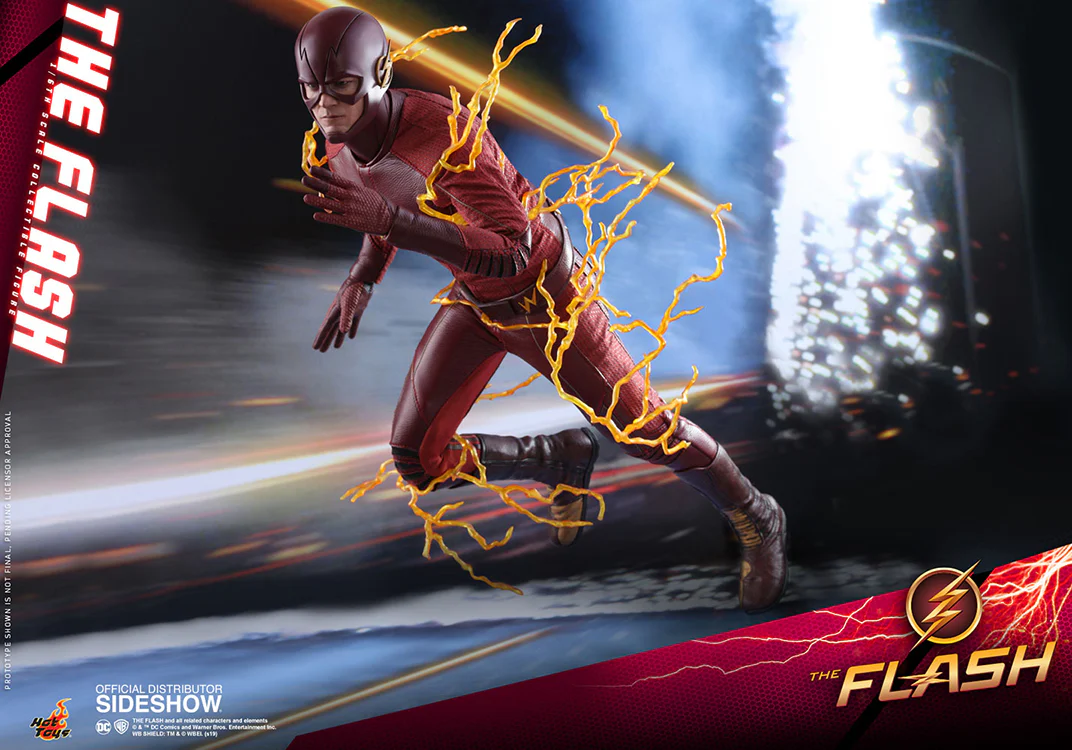 The Flash CW 12 Inch Action Figure 1/6 Scale Series - The Flash Hot Toys 904952 (Previously Openned) - Image 3