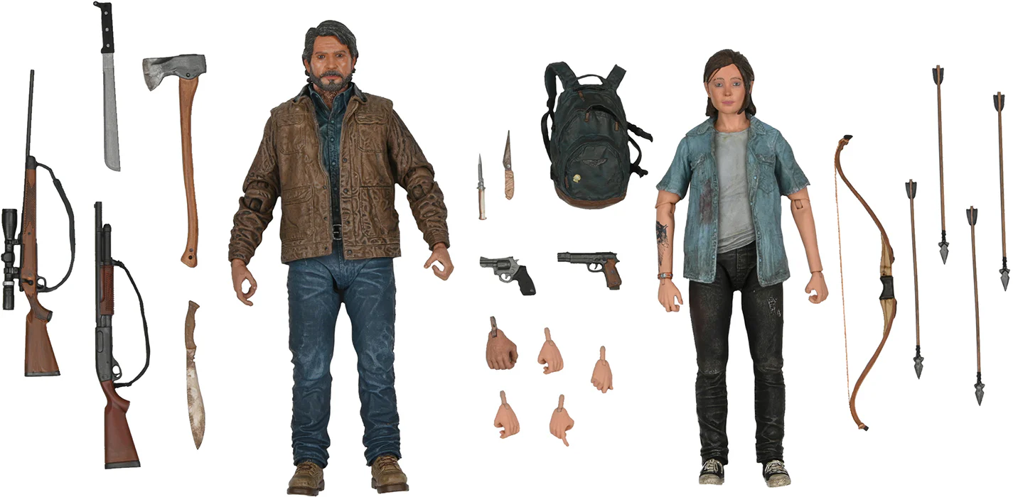 The Last Of Us II 7 Inch Action Figure Ultimate - Joel & Ellie - Image 2
