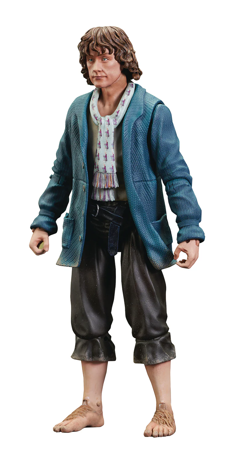 The Lord Of The Rings 4 Inch Action Figure Deluxe Series 7 - Pippin - Image 2