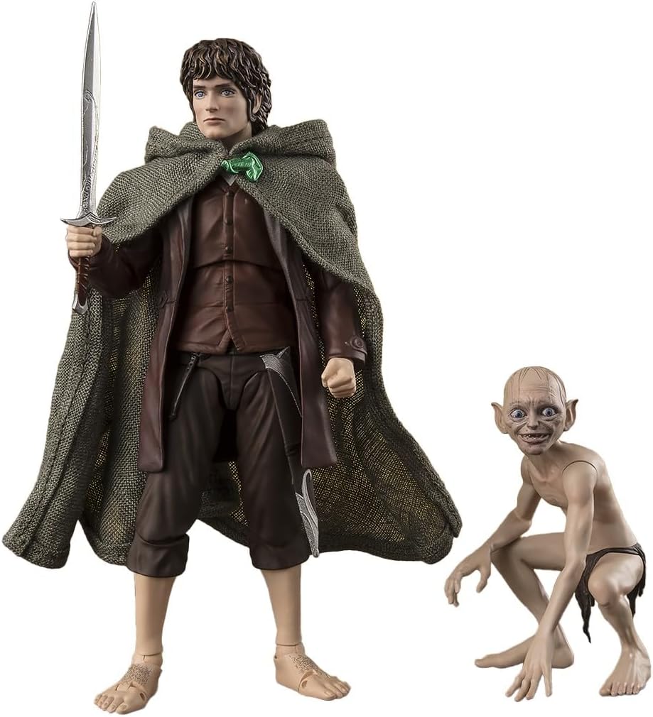 The Lord of The Rings 5 Inch Action Figure S.H.Figuarts - Frodo Baggins & Gollum - Image 2