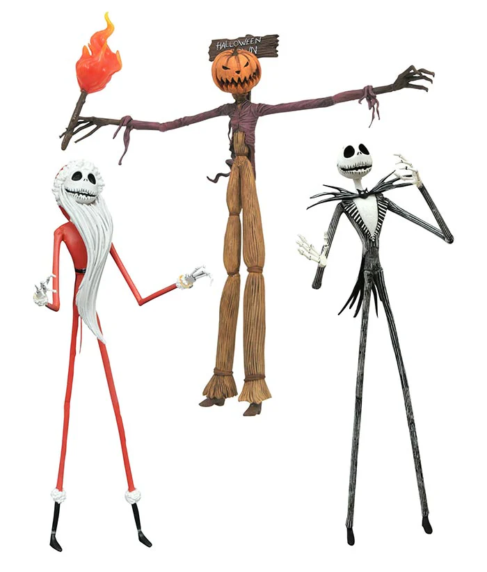 The Nightmare Before Christmas 7 Inch Action Figure Box Set - Jobs Of Jack Skellington - Image 2