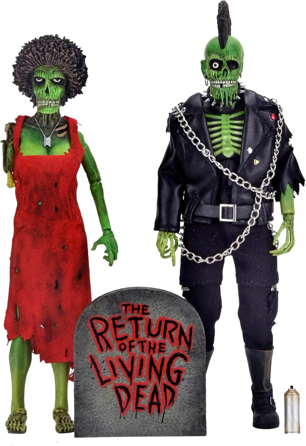 The Return of The Living Dead 8 Inch Action Figure Clothed Series 2-Pack - Zombie Trash & Suicide - Image 2