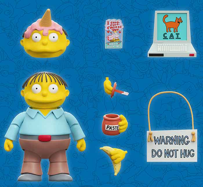The Simpsons 7 Inch Action Figure Ultimates Wave 3 - Ralph Wiggum - Image 2