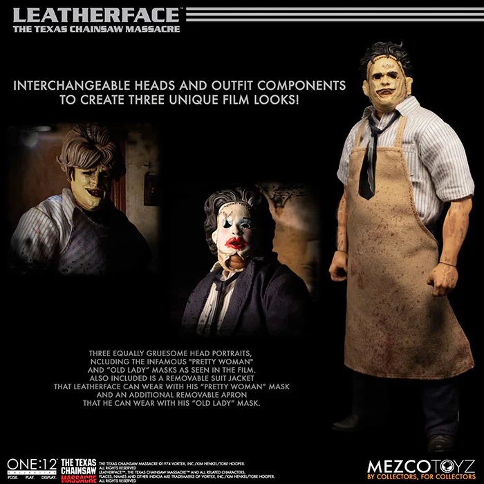 The Texas Chainsaw Masacre 6 Inch Action Figure One-12 Collective - Leatherface Deluxe - Image 3