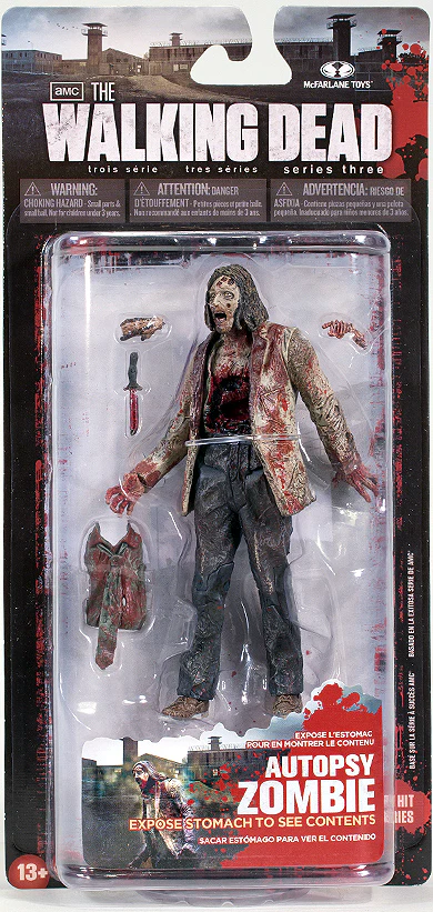 The Walking Dead 5 Inch Action Figure TV Series 3 - Autopsy Zombie