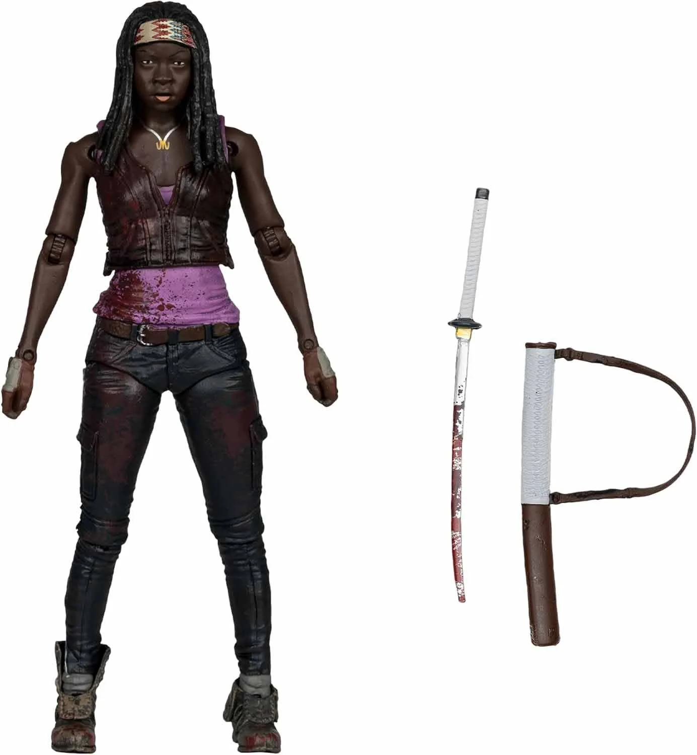 The Walking Dead 5 Inch Action Figure Wave 1 - Michonne - Image 2