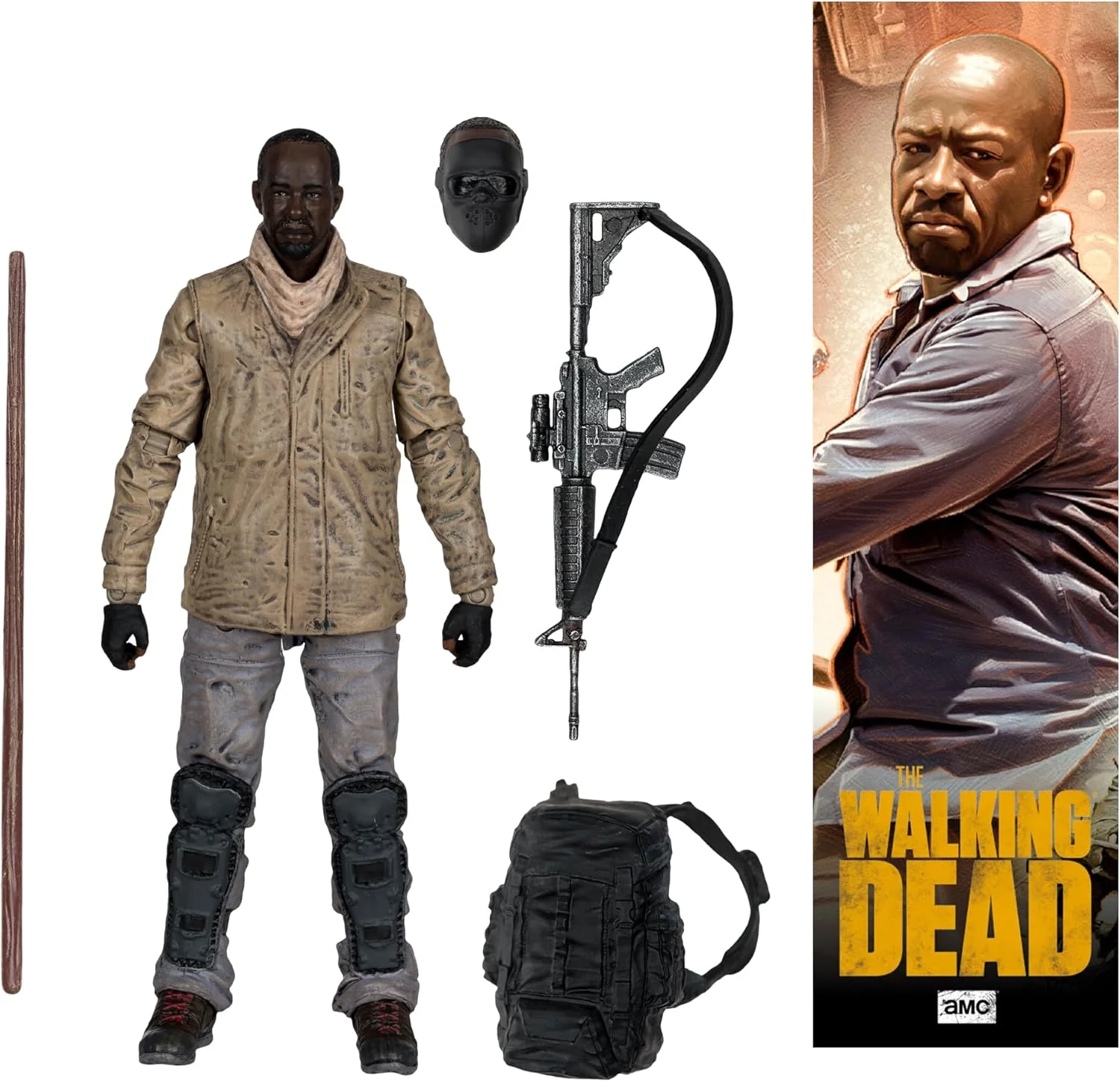 The Walking Dead 5 Inch Action Figure Wave 2 - Morgan Jones - Image 2