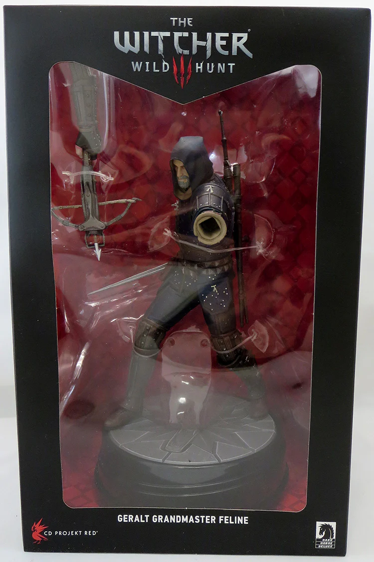 The Witcher 3 Wild Hunt 9 Inch Statue Figure - Geralt Grandmaster Feline - Image 2