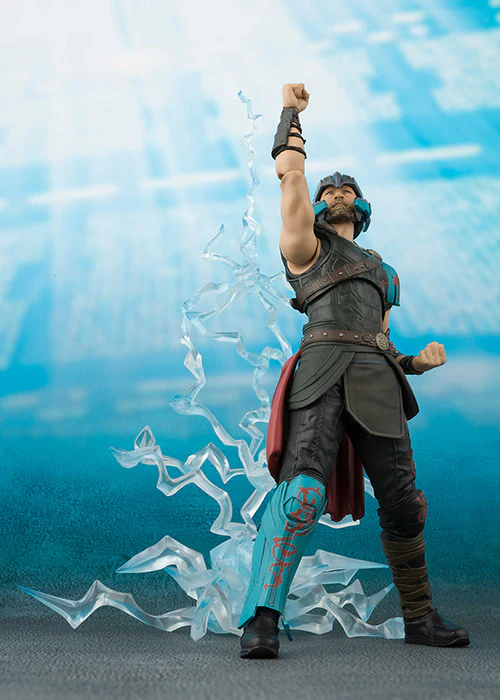 Thor Ragnarok 6 Inch Action Figure S.H. Figuarts - Thor & Thunderbolt Effect (Shelf Wear Packaging) - Image 2