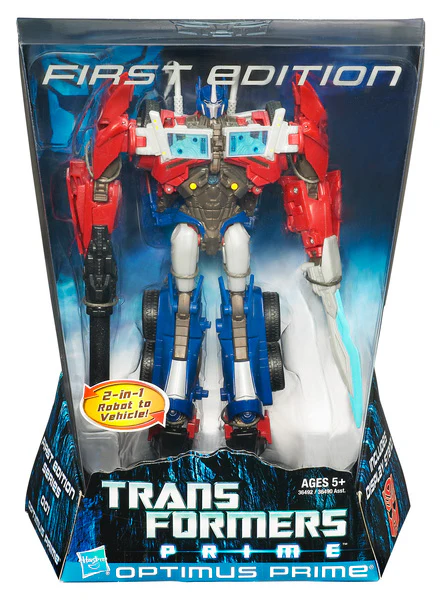 Transformers Prime 8 Inch Action Figure Voyager Class - Optimus Prime (Non Mint Packaging) - Image 2