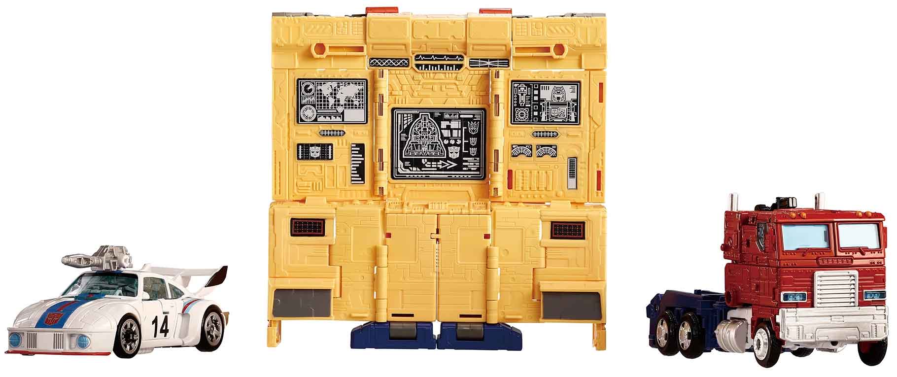 Transformers 40th Anniversary 6 Inch Action Figure Dramatic Capture Box Set - Autobot Headquarters Set - Image 2