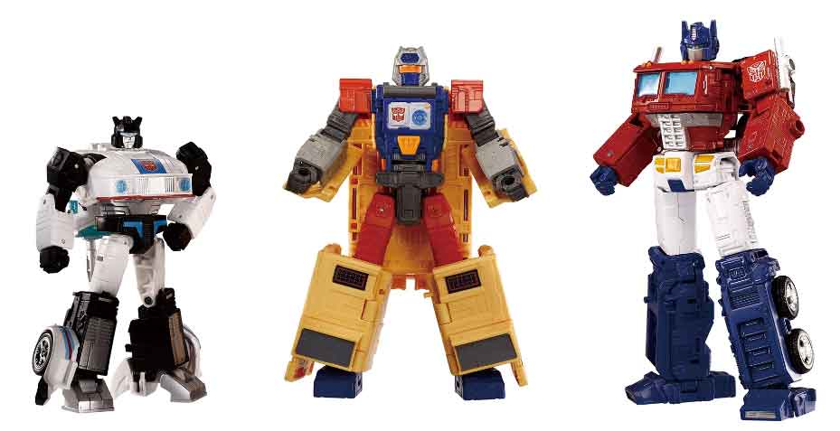 Transformers 40th Anniversary 6 Inch Action Figure Dramatic Capture Box Set - Autobot Headquarters Set - Image 3