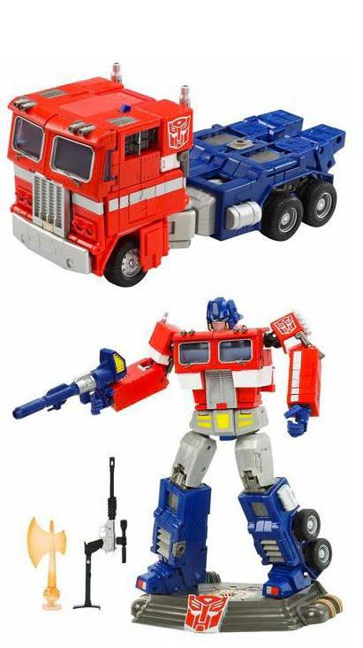 Transformers Action Figures Classic 20th Anniversary DVD Edition Optimus Prime - Image 2