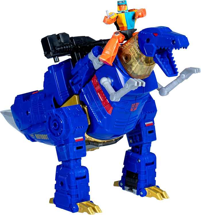 Transformers Age Of The Primes 8 Inch Action Figure Leader Class (2025 Wave 1) - Grimlock with Wheelie - Image 3