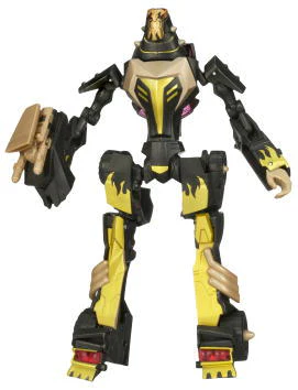 Transformers Animated Action Figure Deluxe Class Wave 5 (2009 Wave 1): Blazing Lockdown Redeco - Image 2