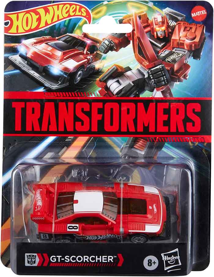 Transformers Collaborative Hot Wheels 5 Inch Action Figure Deluxe Class - GT-Scorcher (Pre-Order Ships July 2026)
