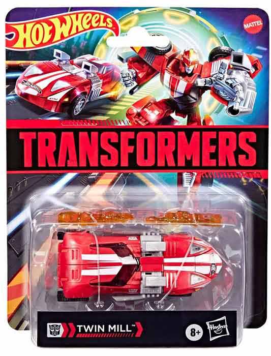 Transformers Collaborative Hot Wheels 5 Inch Action Figure Deluxe Class - Twin Mil (Pre-Order Ships June 2026)