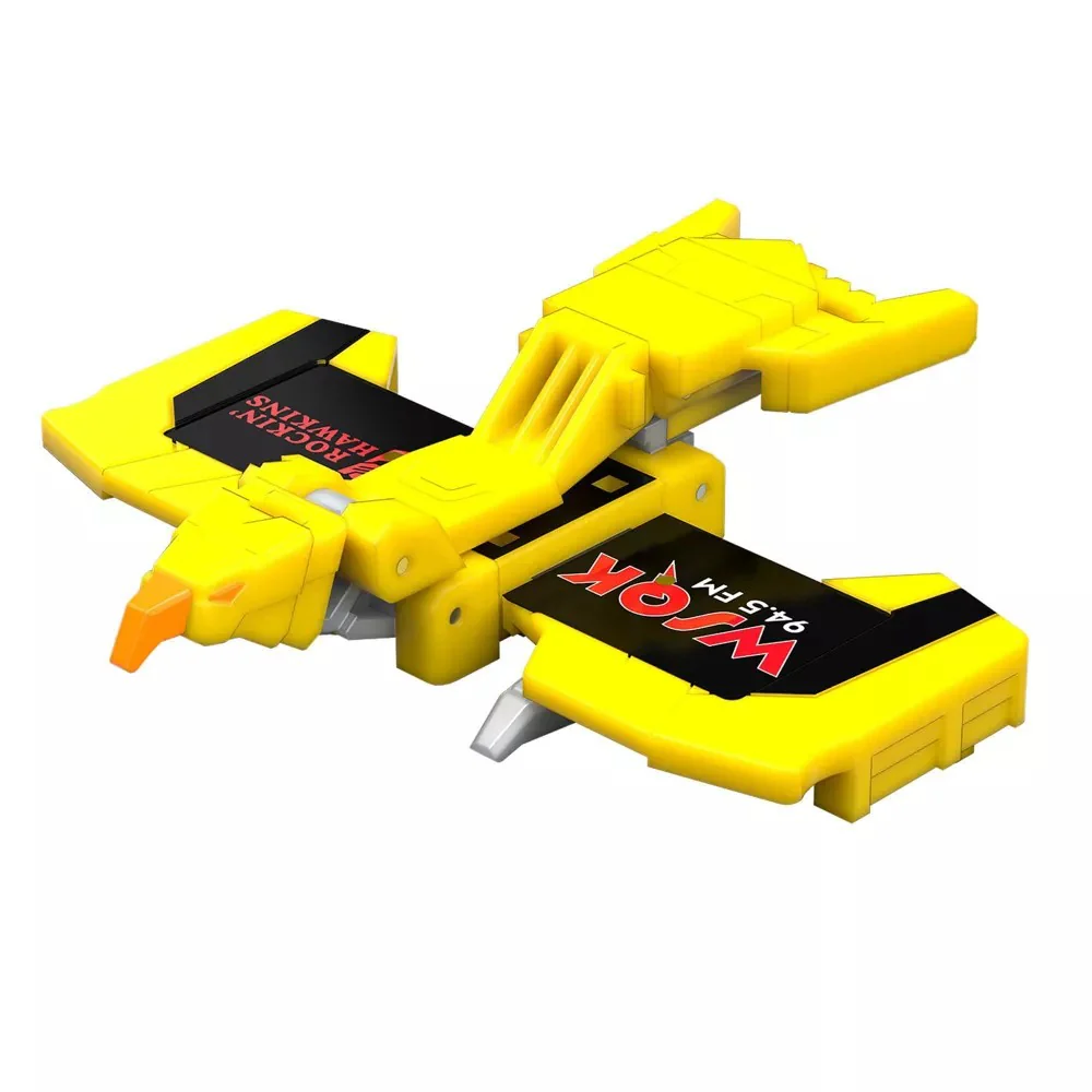 Transformers Collaborative Stranger Things 6 Inch Action Figure Deluxe Class Exclusive - Freakwency and 8-Trax - Image 4