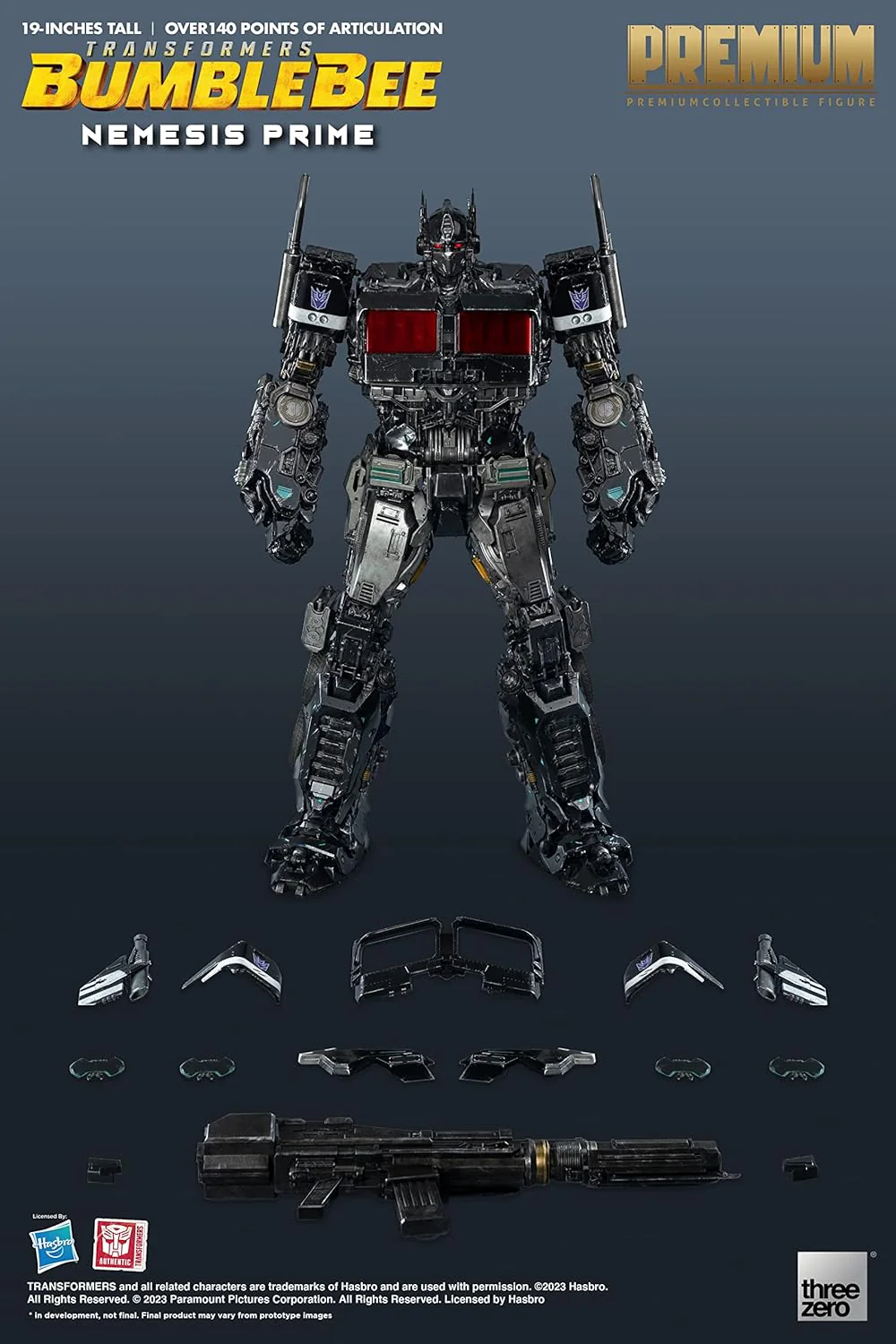 Transformers Collectors Bumblebee 19 Inch Action Figure PX Premium Exclusive - Nemesis Prime - Image 3