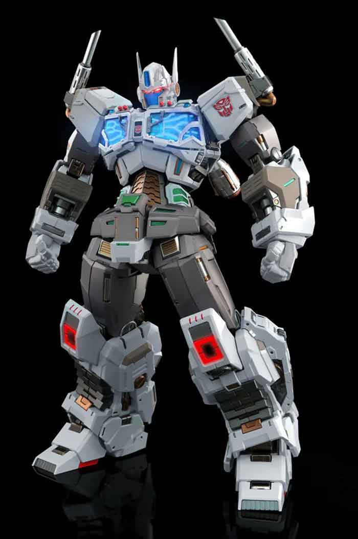 Transformers Collectors 8 Inch Action Figure Flame Toys - Ultra Magnus Kuro Kara Kuri White (Pre-Order Ships April 2026)