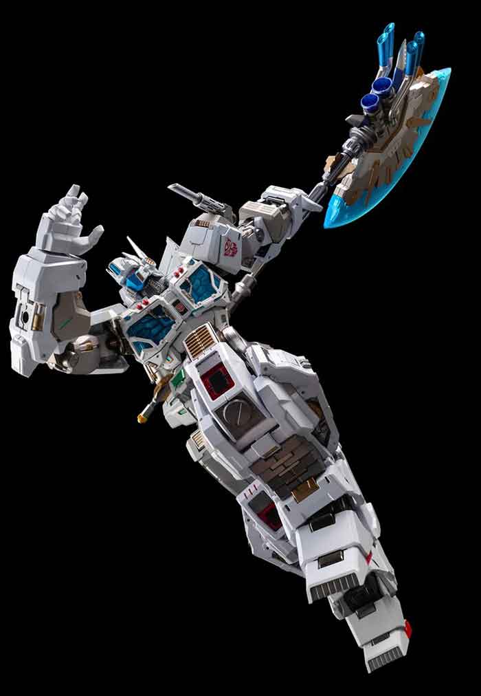 Transformers Collectors 8 Inch Action Figure Flame Toys - Ultra Magnus Kuro Kara Kuri White (Pre-Order Ships April 2026) - Image 3