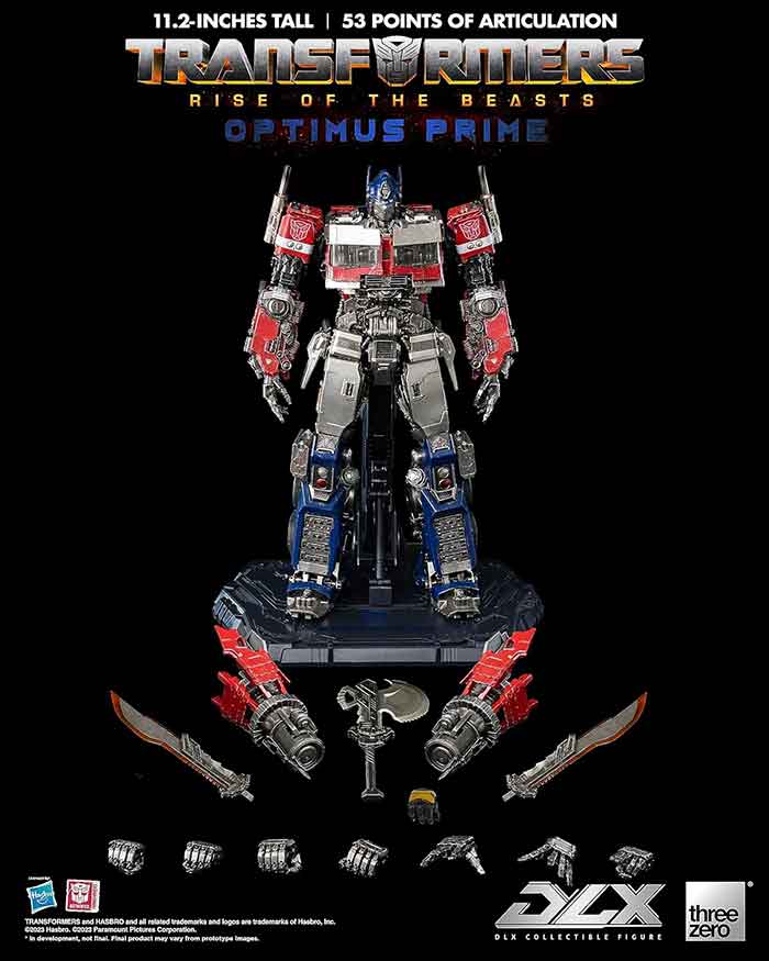Transformers Collectors Rise Of The Beasts 11 Inch Action Figure DLX - Optimus Prime - Image 2