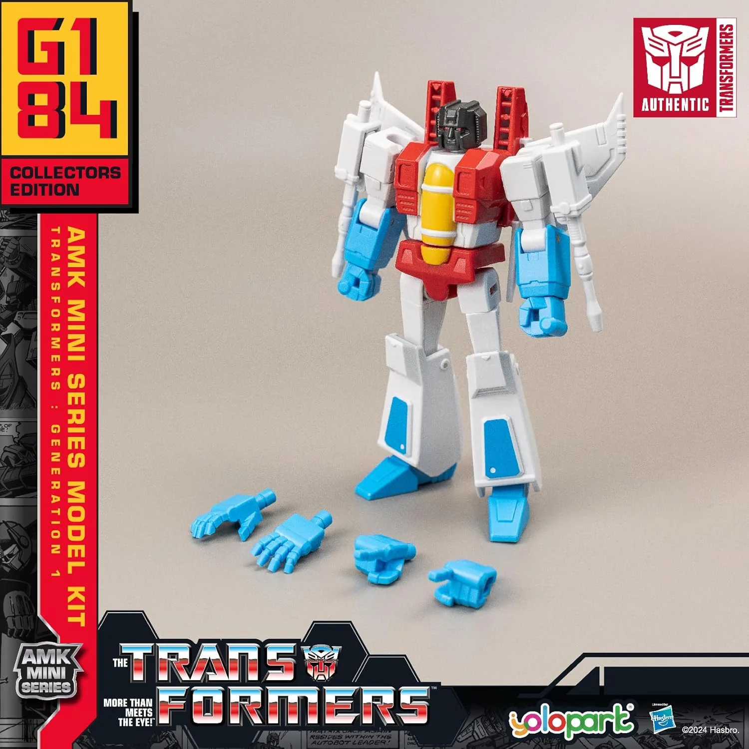 Transformers Generation 1 4 Inch Model Kit AMK Mini Series - Starscream - Image 2