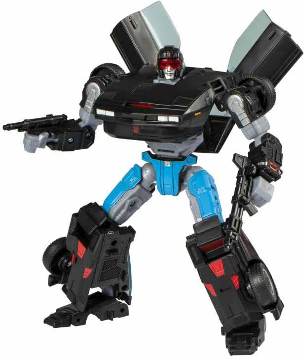 Transformers Generations Collaborative Knight Rider 6 Inch Action Figure Deluxe Class - Agent Knight - Image 2