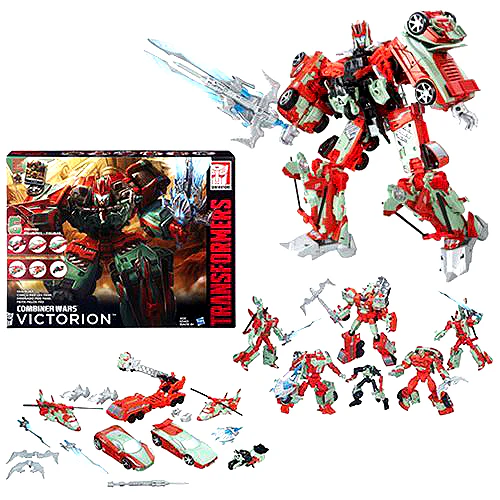 Transformers Generations Combiner Wars 6 Inch Action Figure Box Set - Victorion Gift Set - Image 2