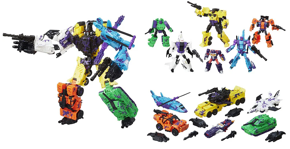 Transformers Generations Combiner Wars 6 Inch Action Figure Deluxe Class Box Set - Bruticus - Image 2