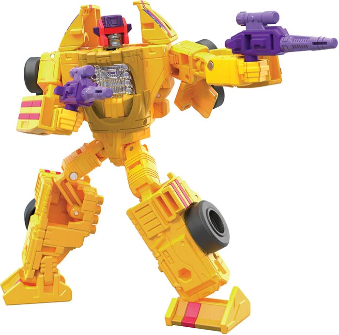 Transformers Generations Legacy 6 Inch Action Figure Deluxe Class Wave 1 - Dragstrip - Image 3