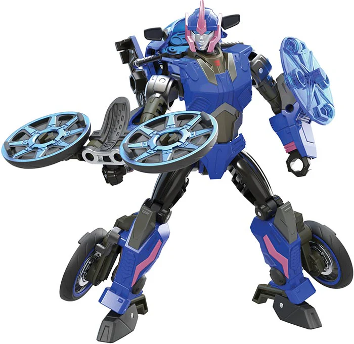 Transformers Generations Legacy 6 Inch Action Figure Deluxe Class Wave 1 - Prime Universe Arcee - Image 3