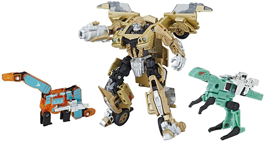 Transformers Generations 5 Inch Action Figure Movie Exclusive - Bumblebee Retro Rock Garage Exclusive - Image 2
