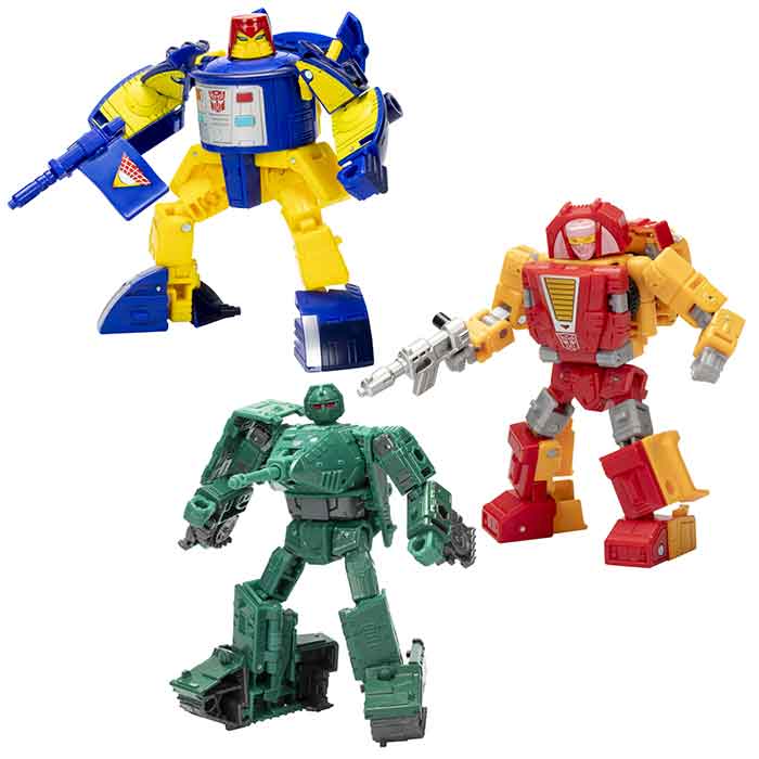 Transformers Generations Selects 6 Inch Action Figure Deluxe Class 3-Pack - Go-Bot Guardians - Image 3